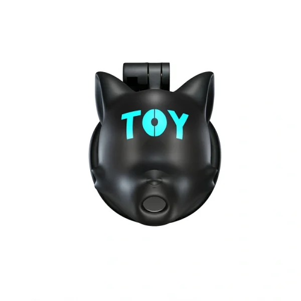 Silicone Toy Cat Drone Chastity Cage