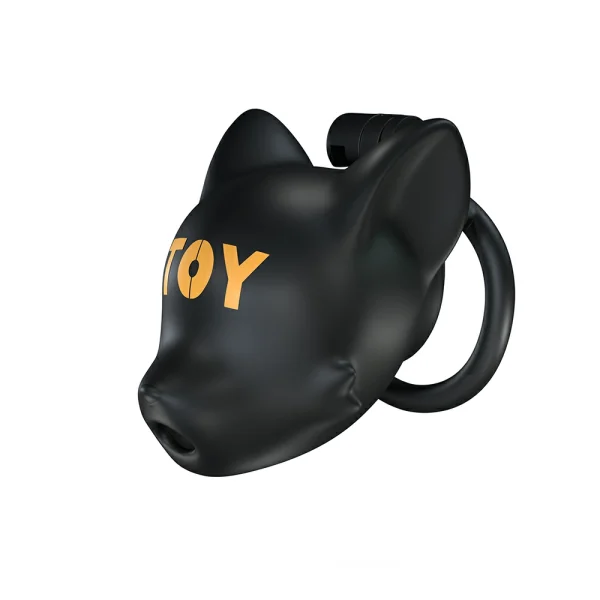 Silicone Toy Cat Drone Chastity Cage