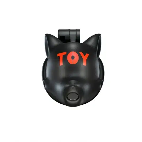 Silicone Toy Cat Drone Chastity Cage