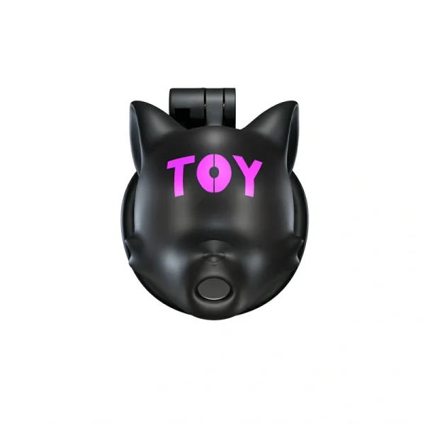 Silicone Toy Cat Drone Chastity Cage