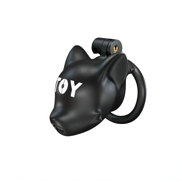 Silicone Toy Cat Drone Chastity Cage