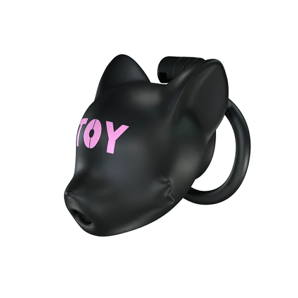 Silicone Toy Cat Drone Chastity Cage