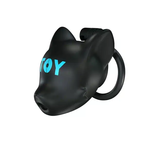 Silicone Toy Cat Drone Chastity Cage
