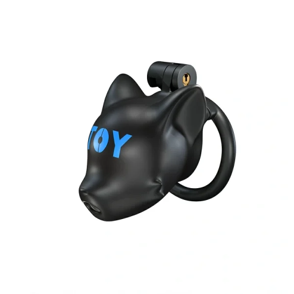 Silicone Toy Cat Drone Chastity Cage