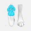 Silicone White Canine Feet — Colored (13)