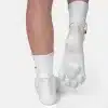 Silicone White Feet Paws with Bindings (1)