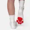 Silicone White Feet Paws with Bindings — Colored (1)