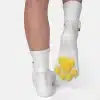 Silicone White Feet Paws with Bindings — Colored (3)