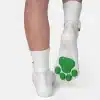 Silicone White Feet Paws with Bindings — Colored (5)