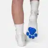 Silicone White Feet Paws with Bindings — Colored (6)