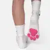 Silicone White Feet Paws with Bindings — Colored (7)