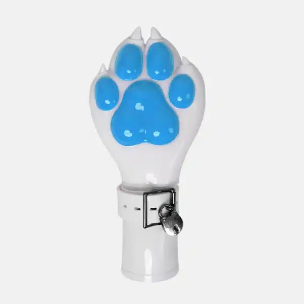 Silicone White Paws Fist Gloves — Colored (11)