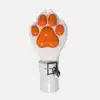 Silicone White Paws Fist Gloves — Colored (12)
