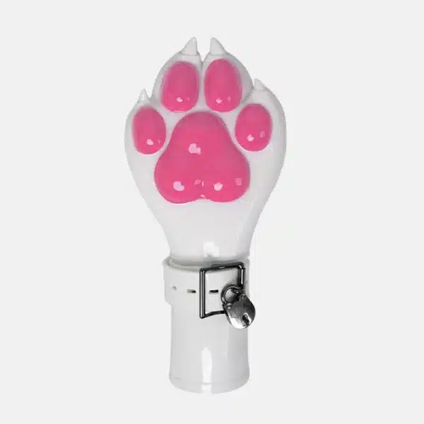 Silicone White Paws Fist Gloves — Colored (13)