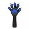 Slicone Black Furry Paws — Colored (3)