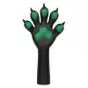Slicone Black Furry Paws — Colored (4)
