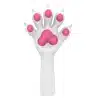Slicone White Furry Paws-Colored (11)