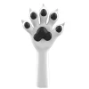 Slicone White Furry Paws-Colored (12)