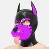 Slilicone Muzzle Puppy Mask With Sticking Tongue (18)