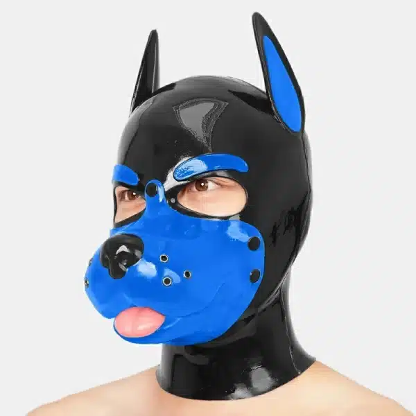 Slilicone Muzzle Puppy Mask With Sticking Tongue (25)