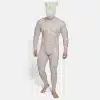 Transparent Silicone Lock Puppy Drone & Crotch Bulge Suit (4)