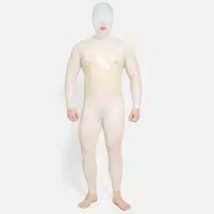 Transparent Silicone blind headgear & Neck-entry Suit (1)